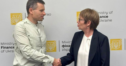 Sergii Marchenko and the EBRD President discussed prospects for further cooperation